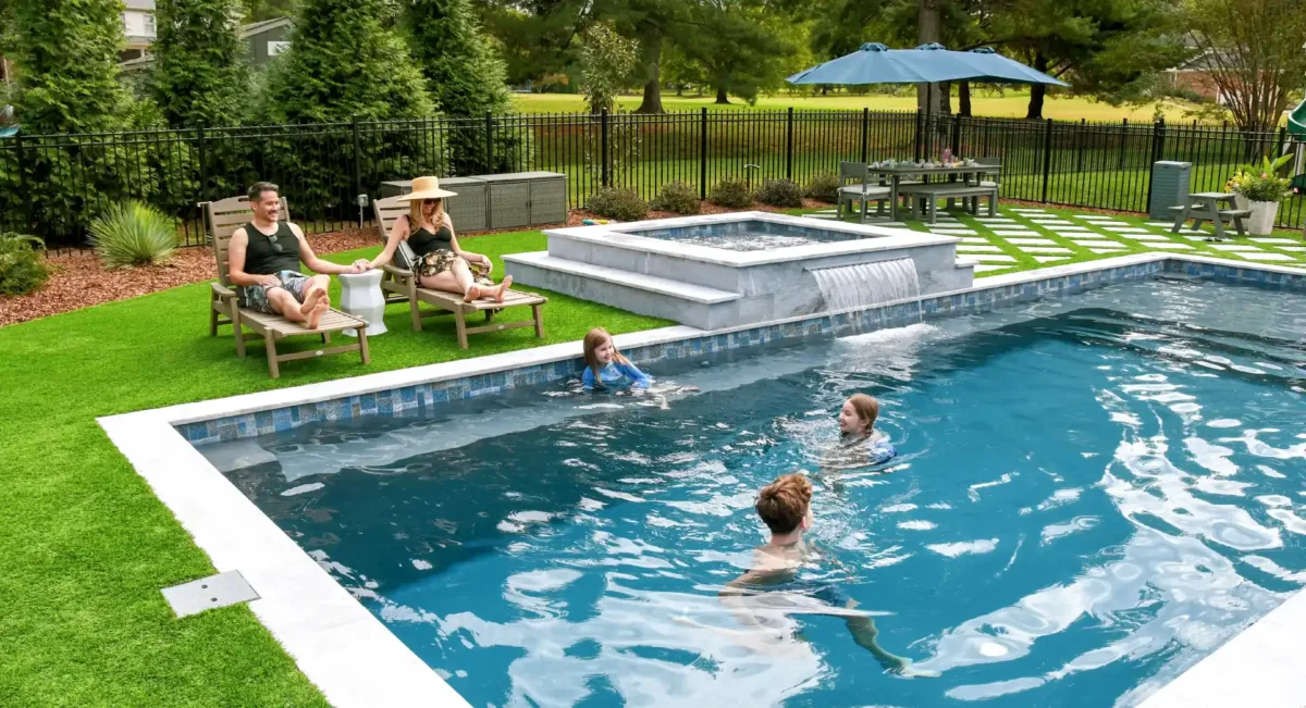 Create your own paradise at home with Aviva Pools Aviva Pools Terre Haute