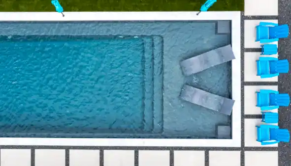 Gibraltar Grey Pool Color Example