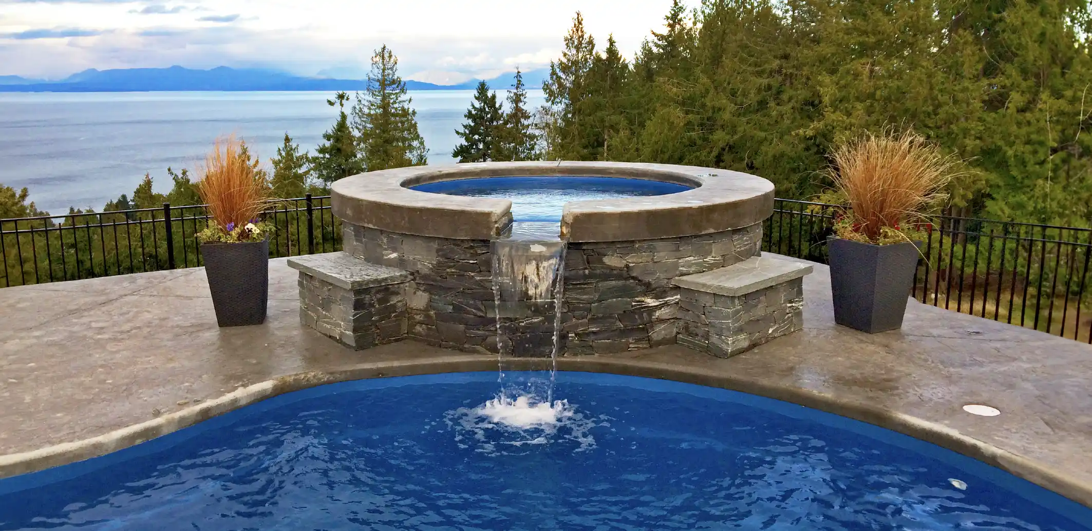 Enhance your backyard with a a spa