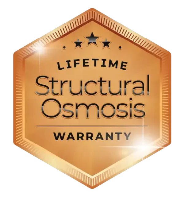 Lifetime osmosis warranty